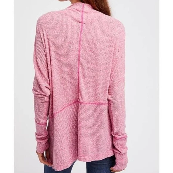 We The Free Londontown Pink Thermal Tunic Top Small - Picture 16 of 16